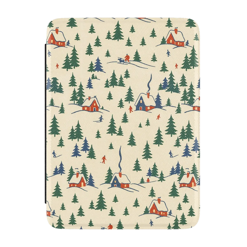 Chalet All Day | Winter Village Kindle Case | Casely