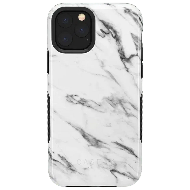Take Me for Granite | White Marble Case iPhone Case get.casely Bold iPhone 11 Pro 
