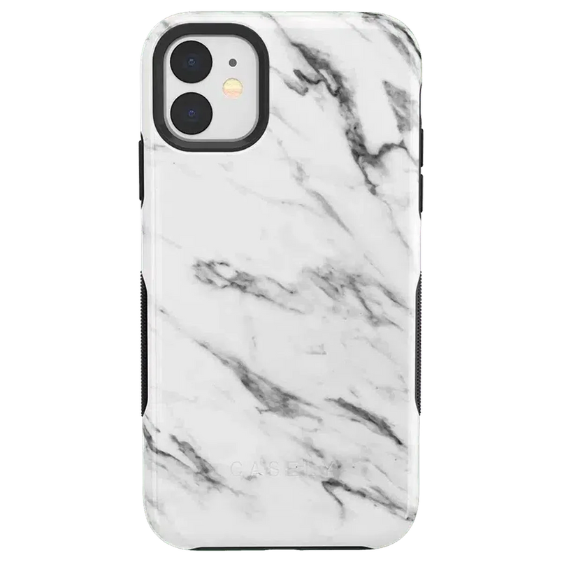 Take Me for Granite | White Marble Case iPhone Case get.casely Bold iPhone 11 