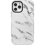 Take Me for Granite | White Marble Case iPhone Case get.casely Bold iPhone 12 Pro 