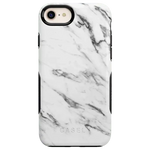 Take Me for Granite | White Marble Case iPhone Case get.casely Bold iPhone 6/7/8 