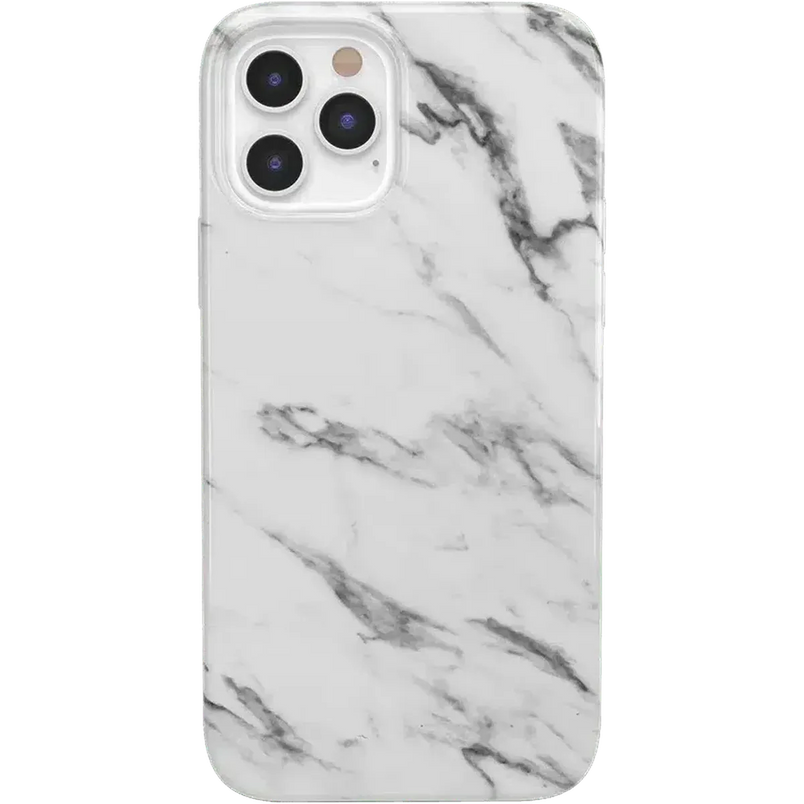 Take Me for Granite | White Marble Case iPhone Case get.casely Classic iPhone 12 Pro 