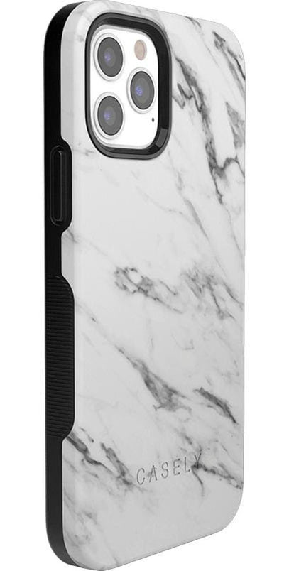 Take Me for Granite | White Marble Case iPhone Case get.casely 