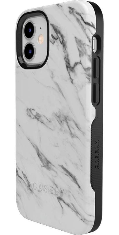 Take Me for Granite | White Marble Case iPhone Case get.casely 