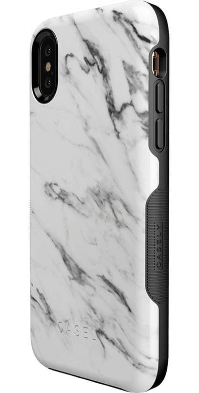 Take Me for Granite | White Marble Case iPhone Case get.casely 