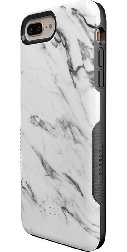 Take Me for Granite | White Marble Case iPhone Case get.casely 
