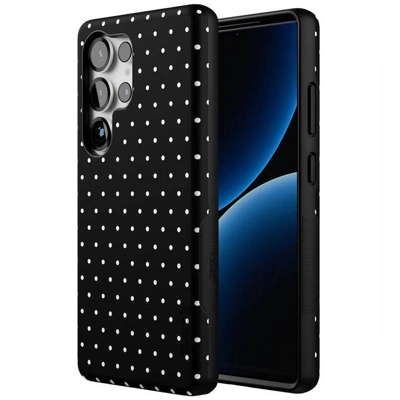 On the Dot | Black Polka Dot Case