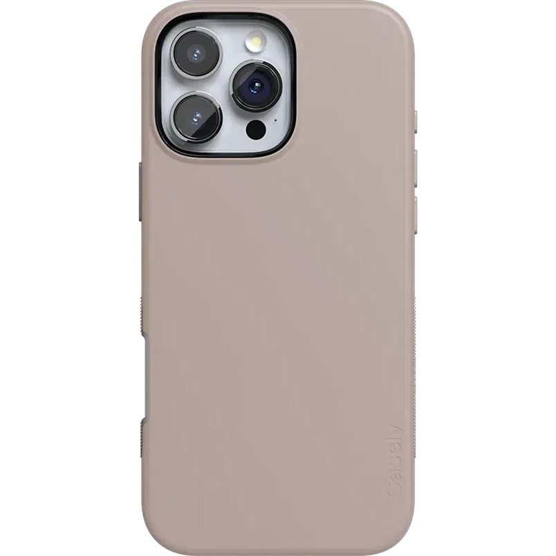 Taupe on Nude | Ultra-Protective Bold Case iPhone Case get.casely Bold + MagSafe® iPhone 16 Pro Max 