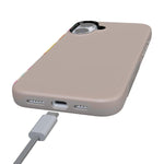 Taupe on Nude | Ultra-Protective Bold Case iPhone Case get.casely 