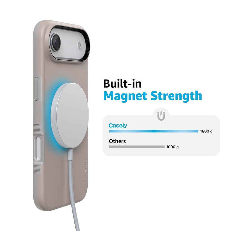 Taupe on Nude | Ultra-Protective Bold Case iPhone Case get.casely 