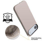 Taupe on Nude | Ultra-Protective Bold Case iPhone Case get.casely 