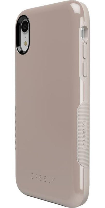 Taupe on Nude | Solid Beige Color Minimalist Case iPhone Case get.casely