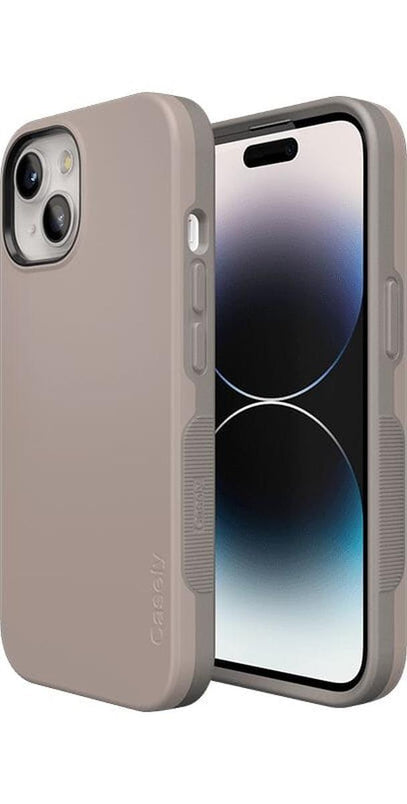 Taupe on Nude | Ultra-Protective Bold Case iPhone Case get.casely 