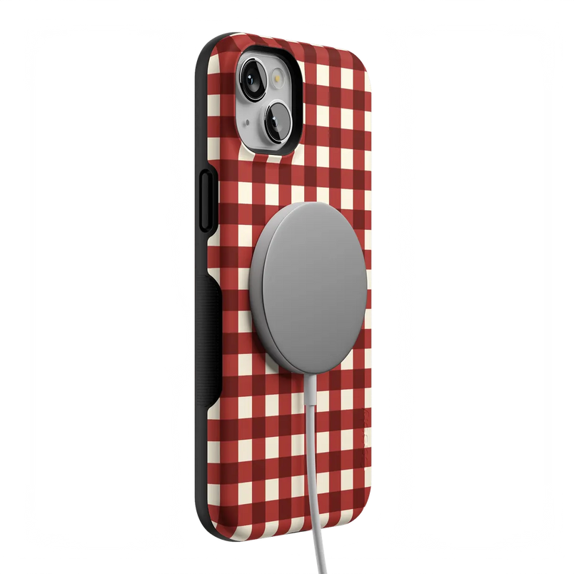 Checked Twice | Red Plaid Case