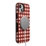 Checked Twice | Red Plaid Case