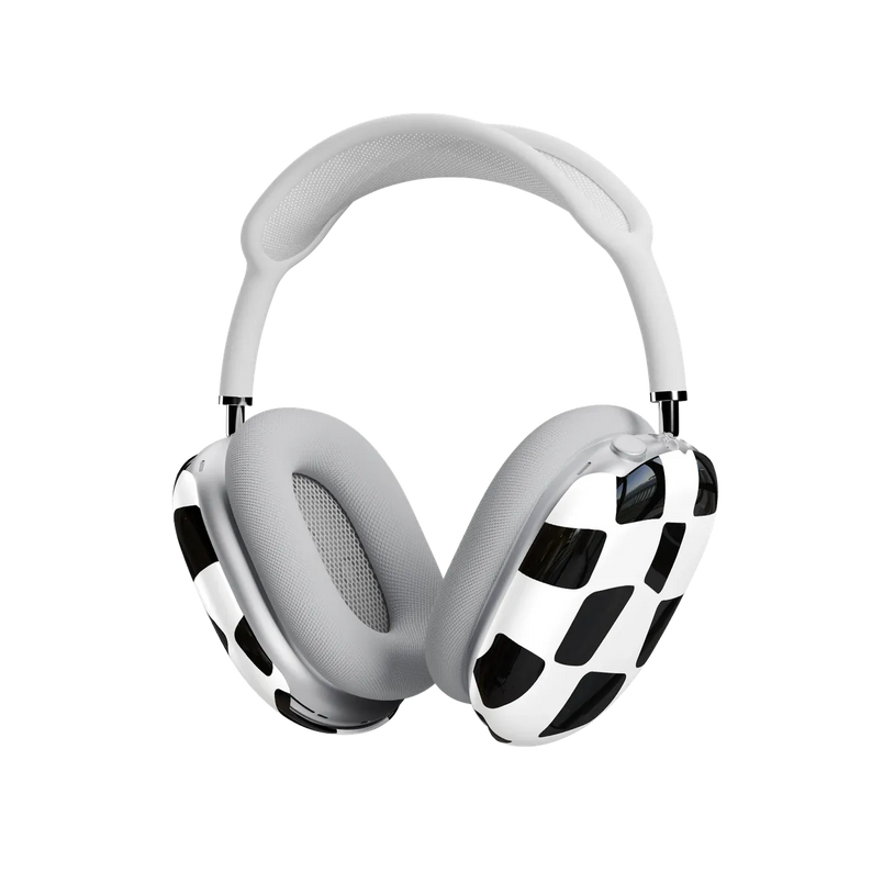 Funky Checkerboard | High Contrast Design AirPods Max Case
