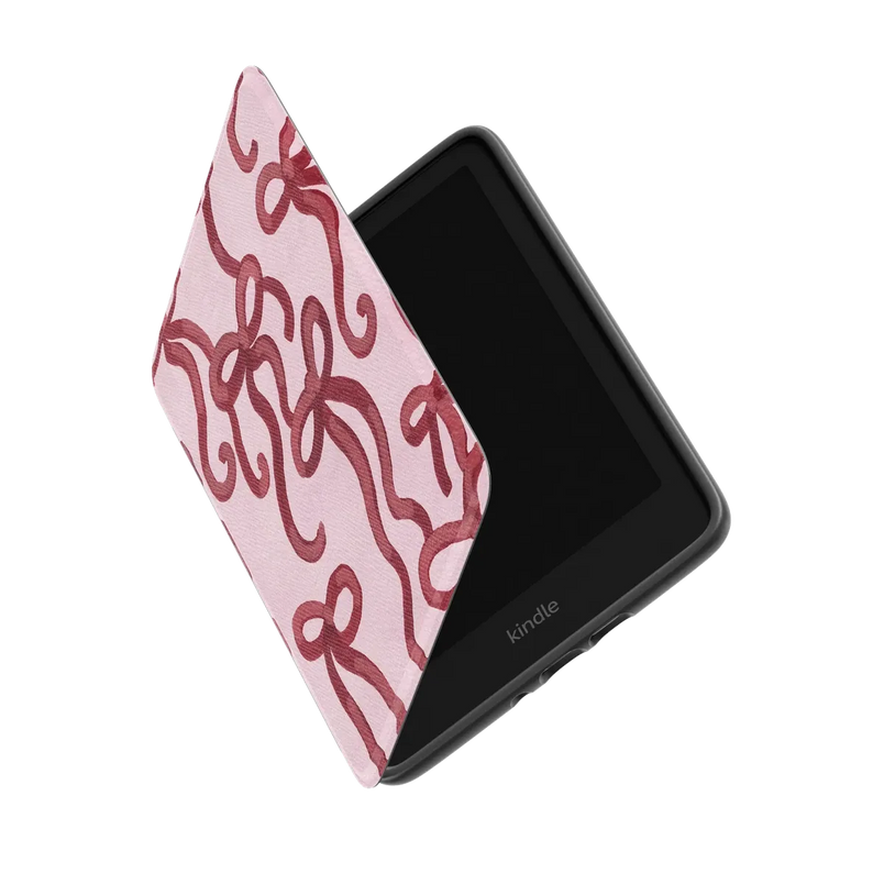 Love Me Knot | Mauve Bow Kindle Case