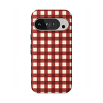 Checked Twice | Red Plaid Case
