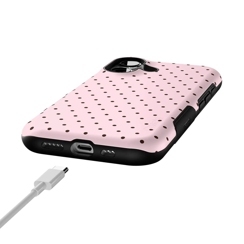 On the Dot | Pink Polka Dot Case