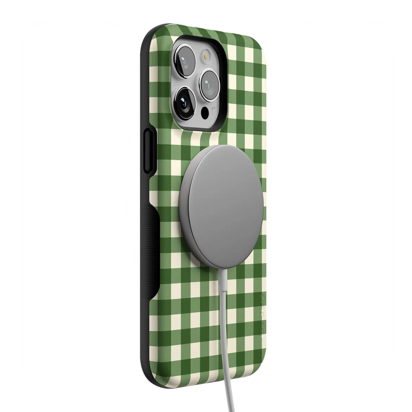 Checked Twice | Green Plaid Case