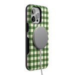 Checked Twice | Green Plaid Case