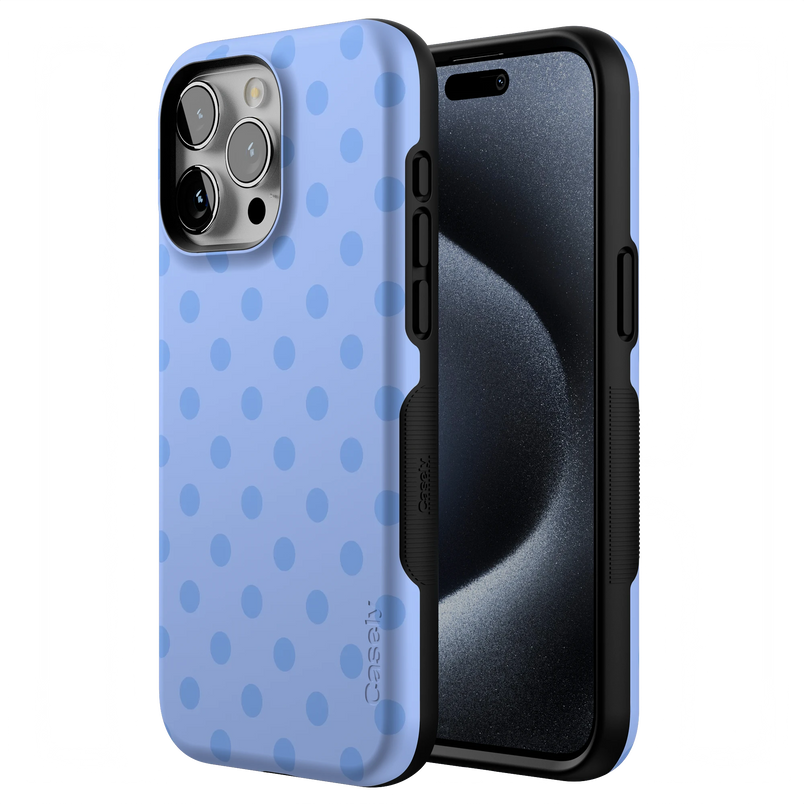 Spotted in SoHo | Periwinkle Polka Dot Case
