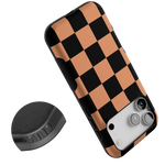 Fit Check | Black & Brown Checkerboard Case