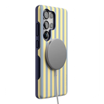 Coastline Stripes | Blue & Yellow Case