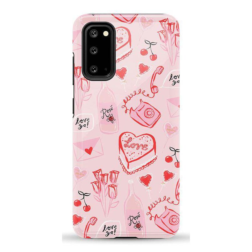 The Valentine's Collection | Love Doodles Case Phone Case Casetry Essential Galaxy S20