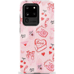 The Valentine's Collection | Love Doodles Case Phone Case Casetry Essential Galaxy S20 Ultra
