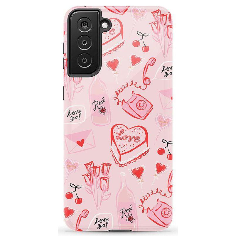 The Valentine's Collection | Love Doodles Case Phone Case Casetry Essential Galaxy S21 Ultra