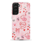 The Valentine's Collection | Love Doodles Case Phone Case Casetry Essential Galaxy S21