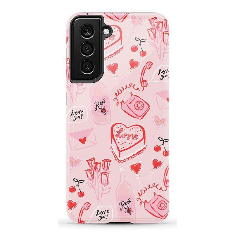 The Valentine's Collection | Love Doodles Case Phone Case Casetry Essential Galaxy S21