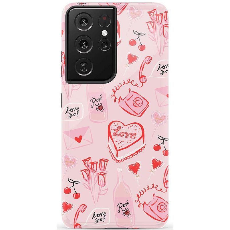 The Valentine's Collection | Love Doodles Case Phone Case Casetry Essential Galaxy S22 Plus