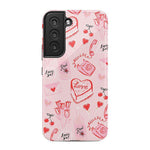 The Valentine's Collection | Love Doodles Case Phone Case Casetry Essential Galaxy S23