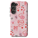 The Valentine's Collection | Love Doodles Case Phone Case Casetry Essential Galaxy S23 Plus