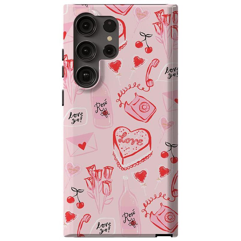 The Valentine's Collection | Love Doodles Case Phone Case Casetry Essential Galaxy S23 Ultra