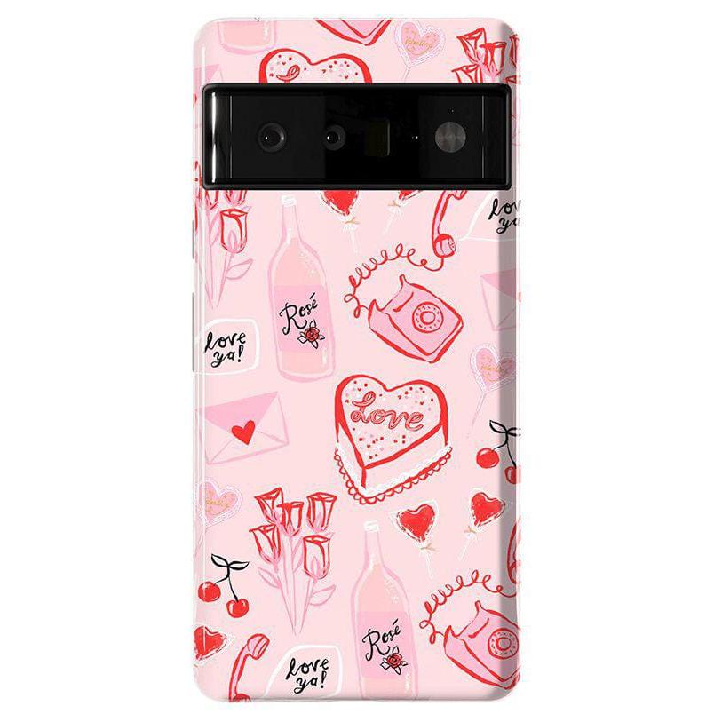 The Valentine's Collection | Love Doodles Case Phone Case Casetry Essential Google Pixel 6 Pro