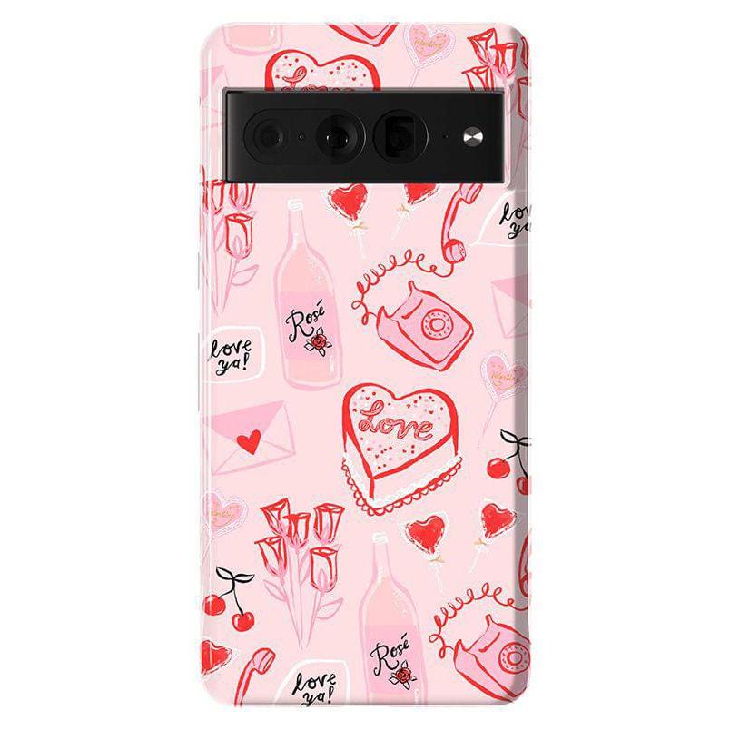 The Valentine's Collection | Love Doodles Case Phone Case Casetry Essential Google Pixel 7 Pro