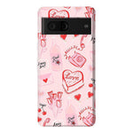 The Valentine's Collection | Love Doodles Case Phone Case Casetry Essential Google Pixel 7