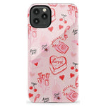 The Valentine's Collection | Love Doodles Case Phone Case Casetry Essential iPhone 11 Pro Max