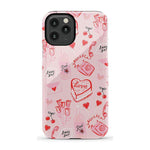 The Valentine's Collection | Love Doodles Case Phone Case Casetry Essential iPhone 11