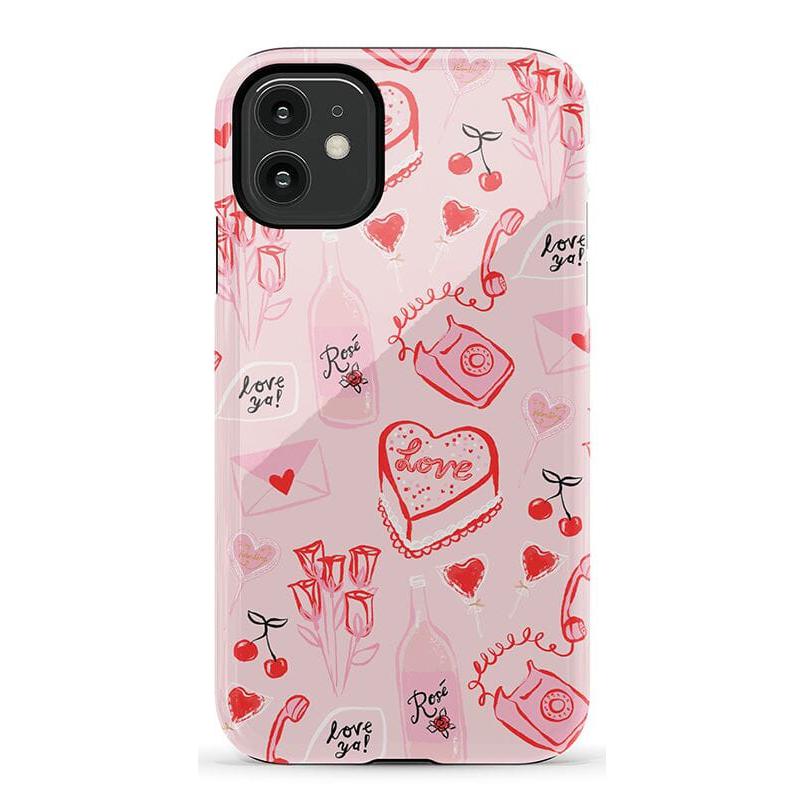 The Valentine's Collection | Love Doodles Case Phone Case Casetry Essential iPhone XS Max 