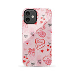 The Valentine's Collection | Love Doodles Case Phone Case Casetry Essential iPhone 12 Mini