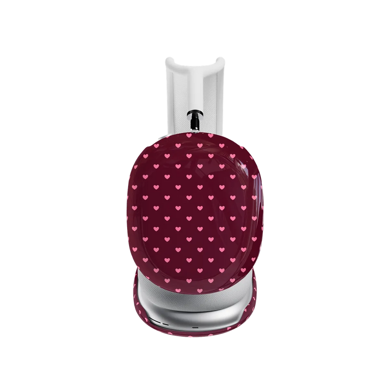 Heart Noir | Tiny Hearts AirPods Max Case
