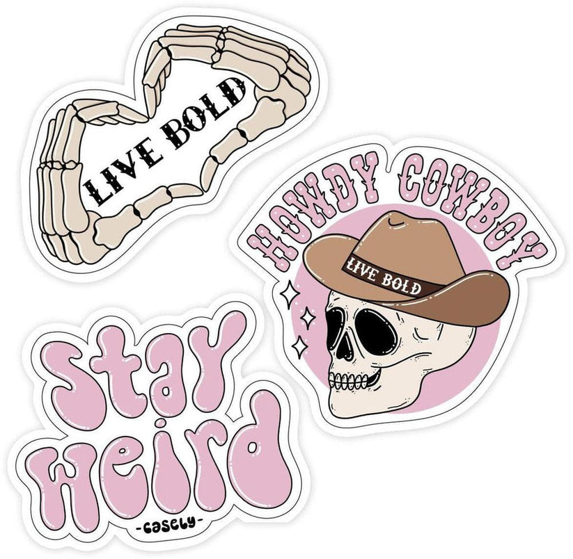 The Bones Pack Sticker Pack get.casely 