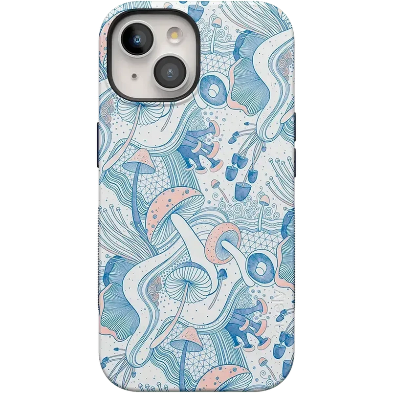 The Fun Guy | Enchanted Forest Mushroom Floral Case iPhone Case get.casely Bold Flex + MagSafe® iPhone 15 Plus 