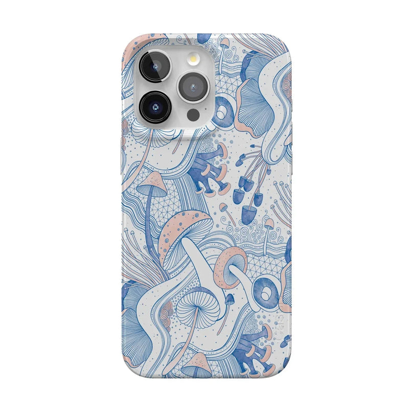 The Fun Guy | Enchanted Forest Mushroom Floral Case iPhone Case get.casely Classic + MagSafe® iPhone 15 Pro Max 