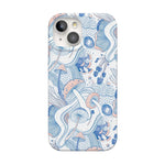 The Fun Guy | Enchanted Forest Mushroom Floral Case iPhone Case get.casely Classic + MagSafe® iPhone 15 