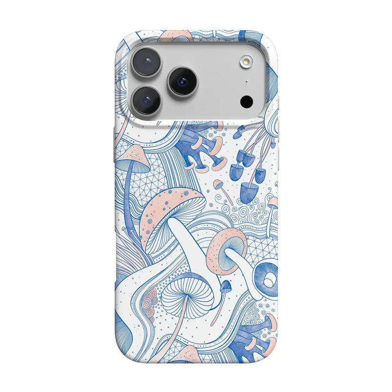 The Fun Guy | Enchanted Forest Mushroom Floral Case iPhone Case get.casely Classic + MagSafe® iPhone 17 Pro Max 